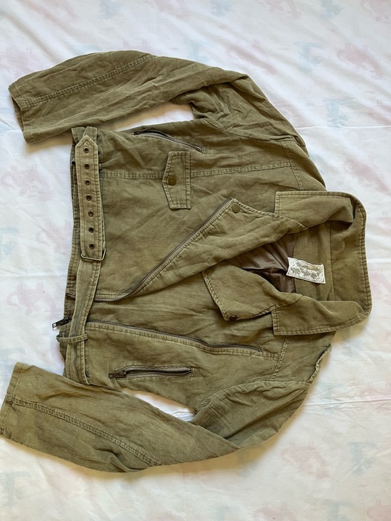Sadie & Sage Jackets & Blazers - Sadie & Sage Olive Green Utility Jacket